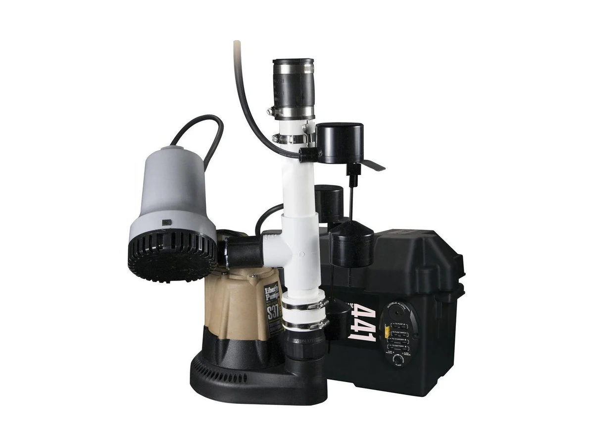 Liberty Pumps PCS37-441 Sump pump combo system