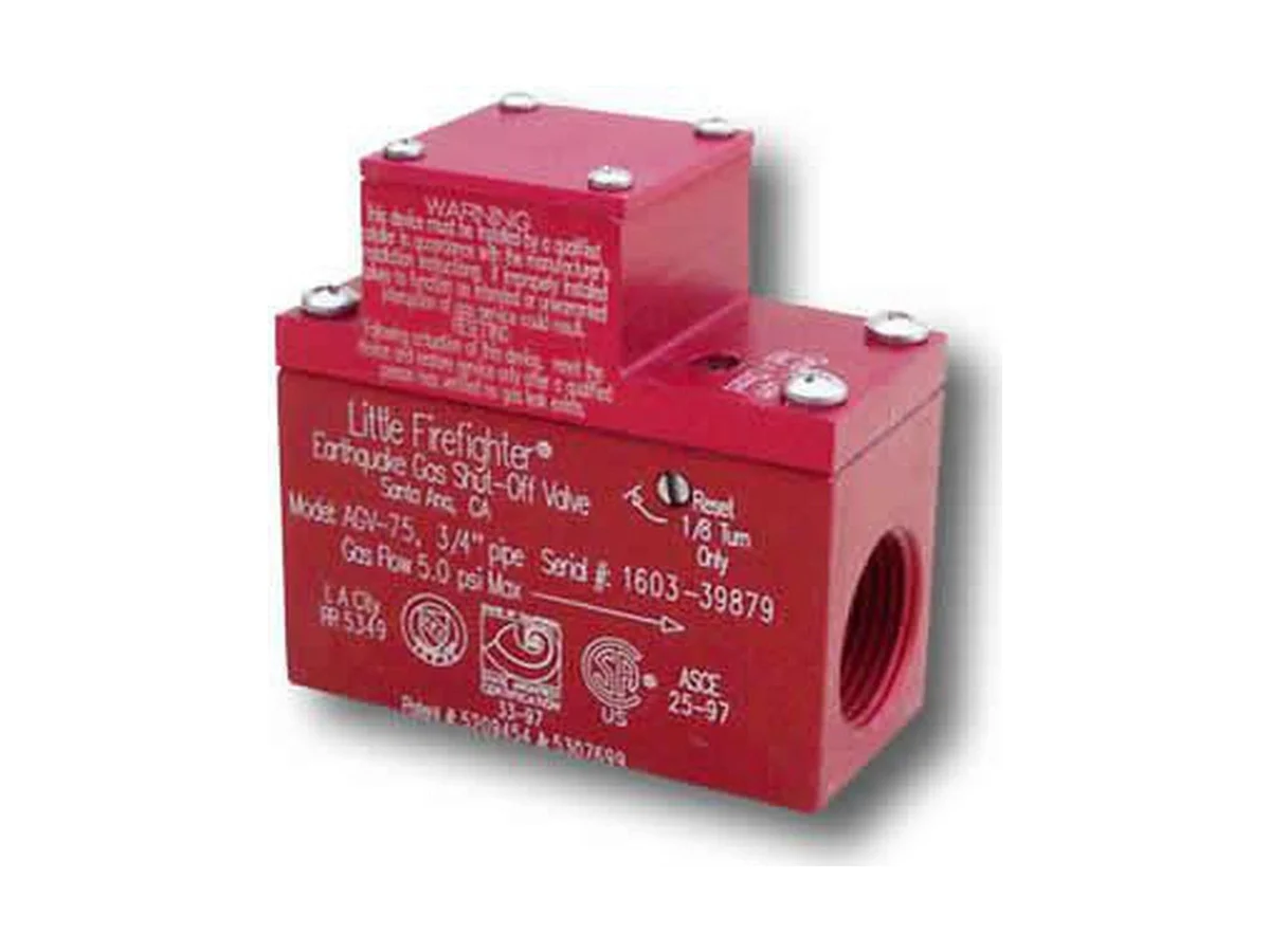 Little Firefighter NAGV-075 Npt shut off valve
