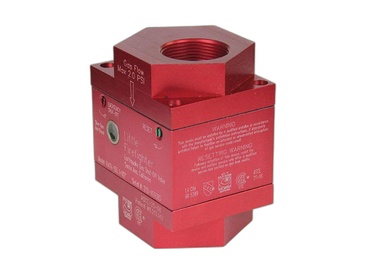 Little Firefighter VAGV345075 Npt shut off valve