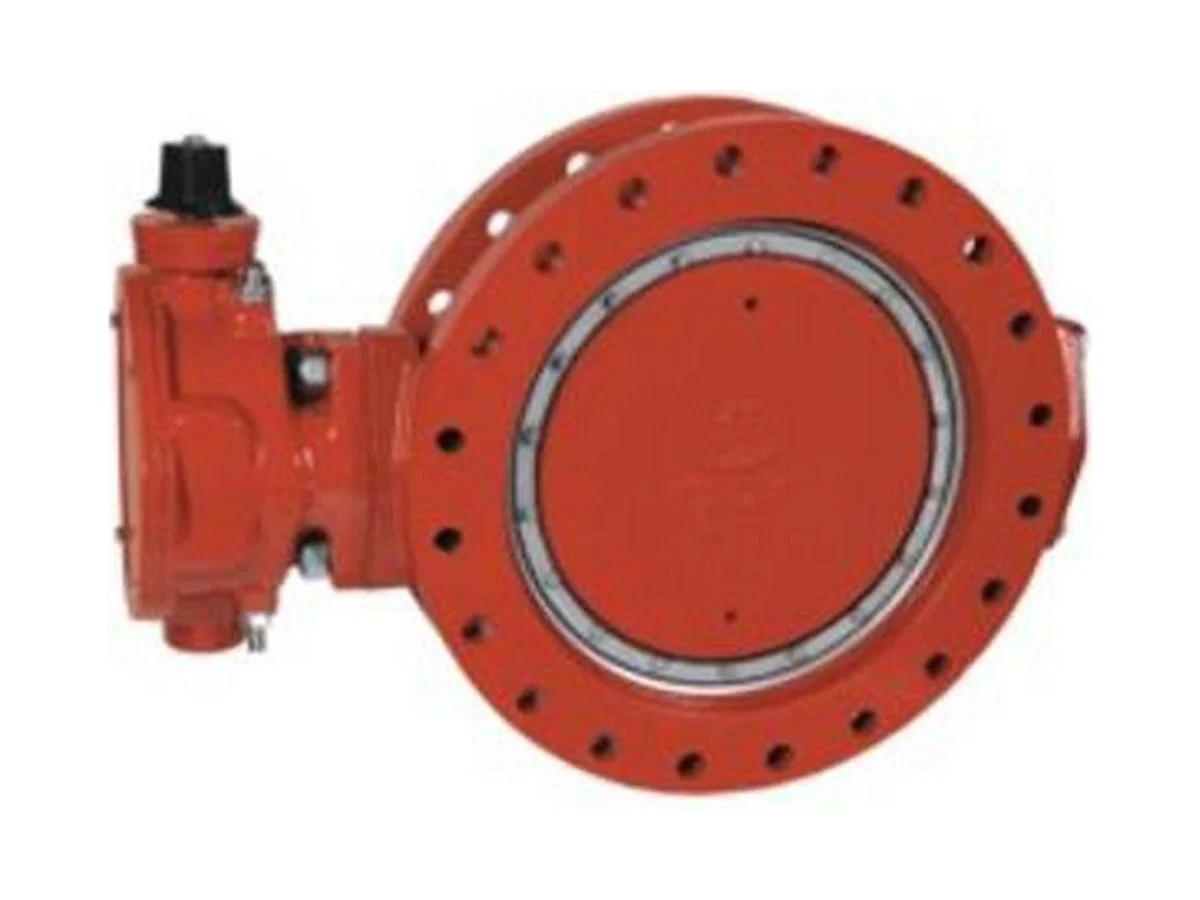 M&H Valve 4500-01 16 LA OL Operating nut butterfly valve