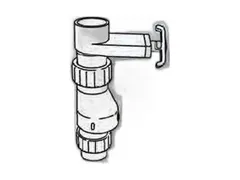Magic Plastics 0850-15 Plastic slip check valve
