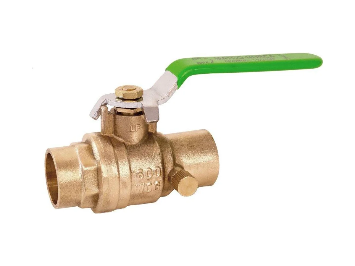 Matco-Norca 754DC4LF Port solder ball valve