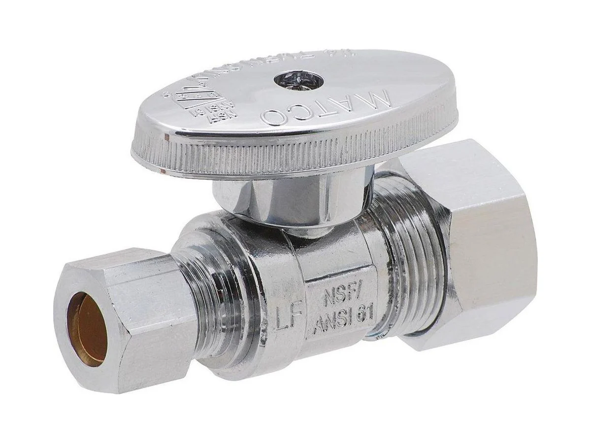Matco-Norca MN-26-1014LF Stop valve in chrome