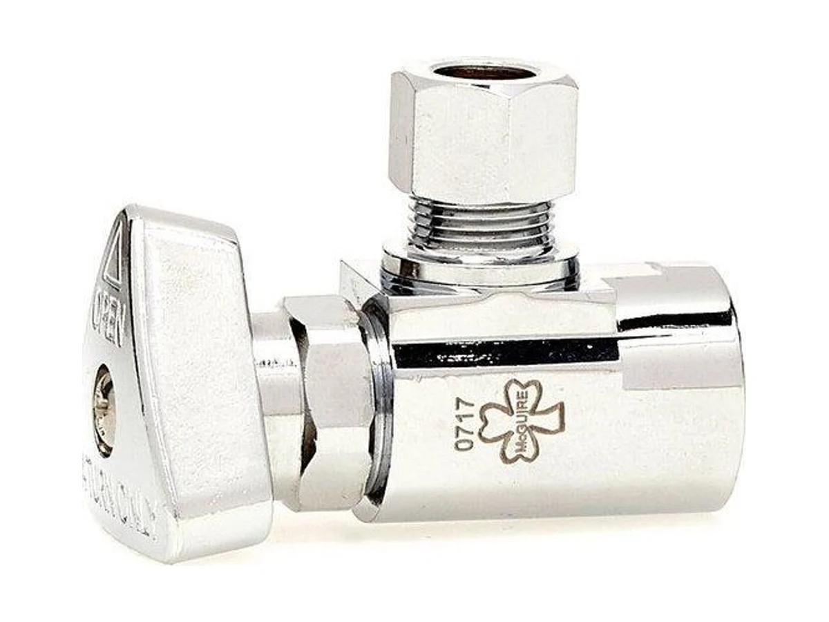 McGuire Manufacturing LFBV02 Valve in chrome plated