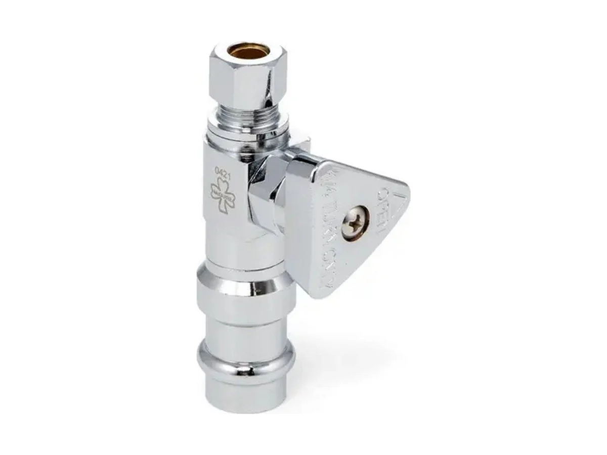 McGuire Manufacturing LFBV2-PPST50 Stop valve in chrome