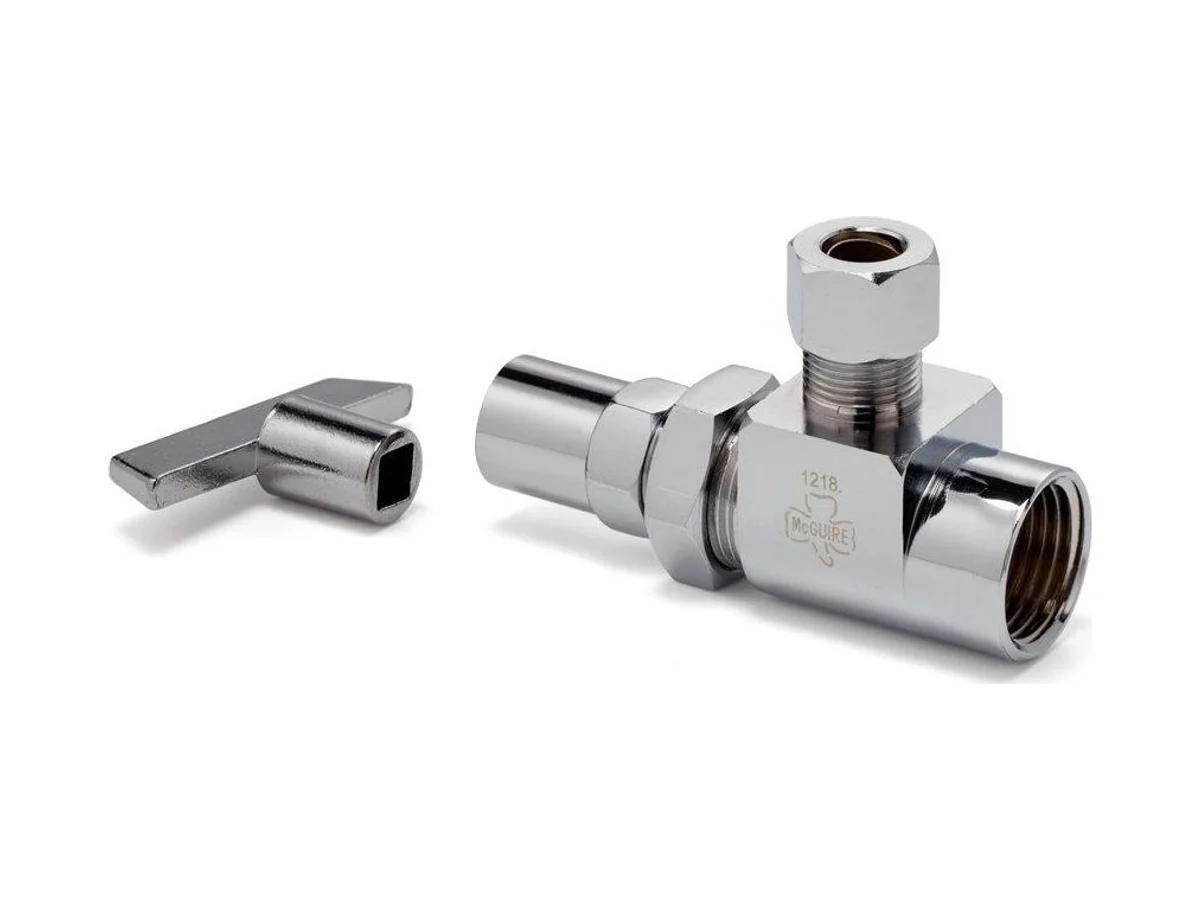 McGuire Manufacturing LFHST02LKSB Valve in chrome plated