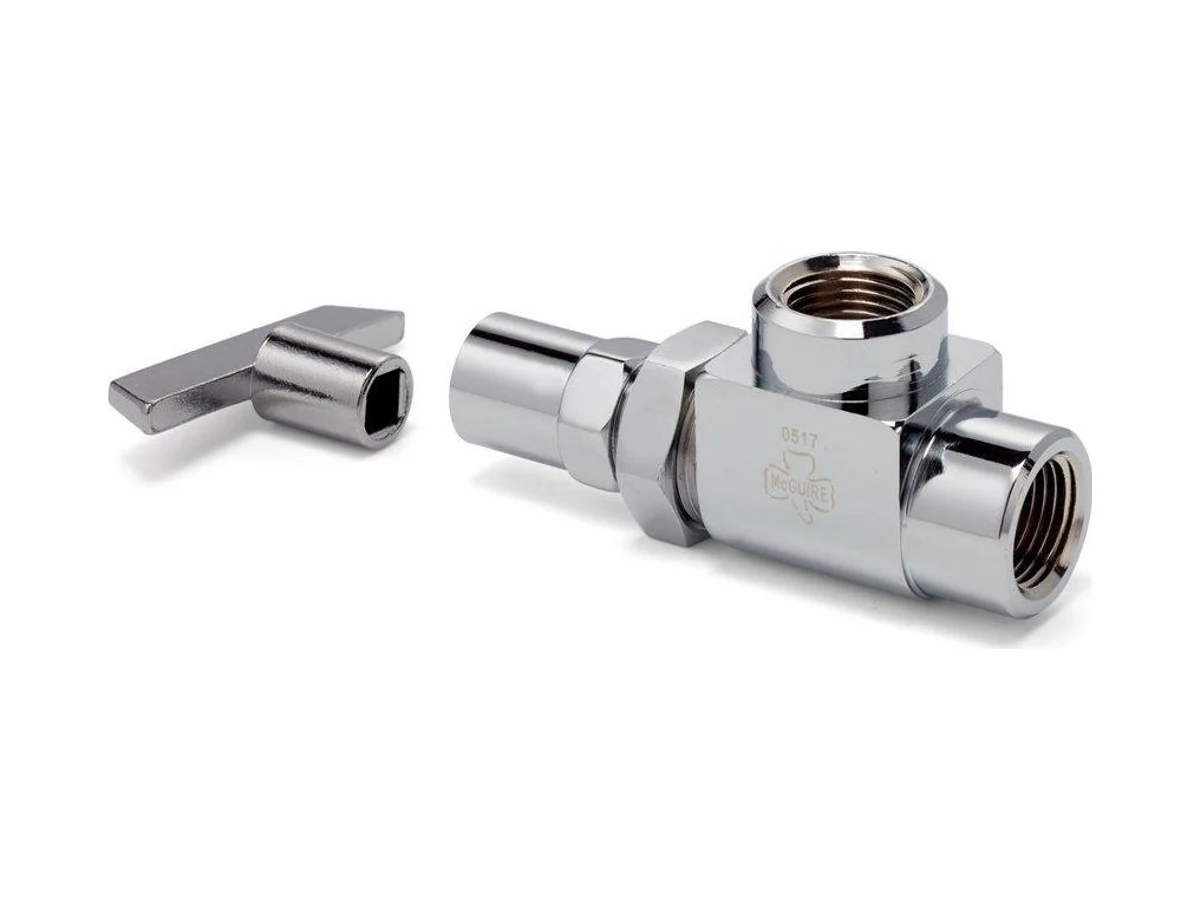 McGuire Manufacturing LFHST05LKSB Valve in chrome plated