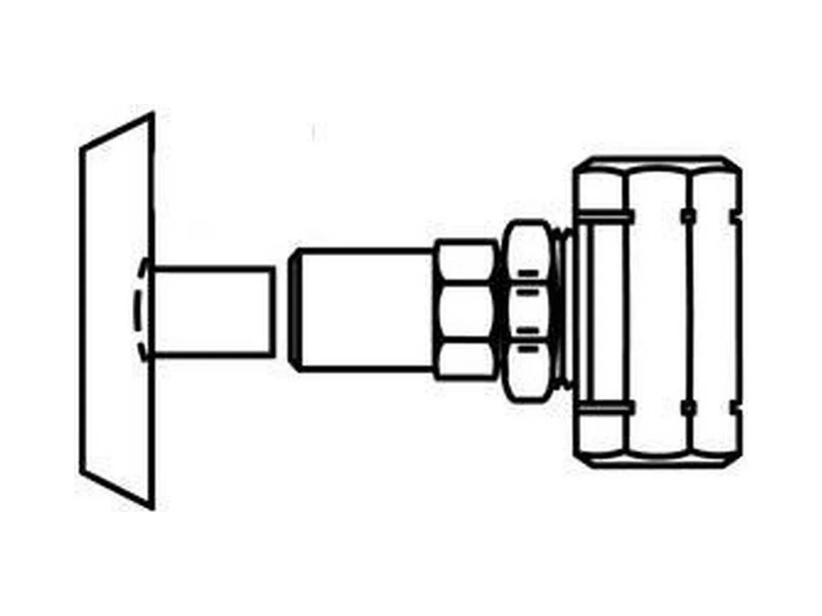 McGuire Manufacturing LFST155LKSB Valve in polished chrome