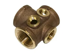 Merrill Manufacturing BCTNL100 Fips brass tank tee