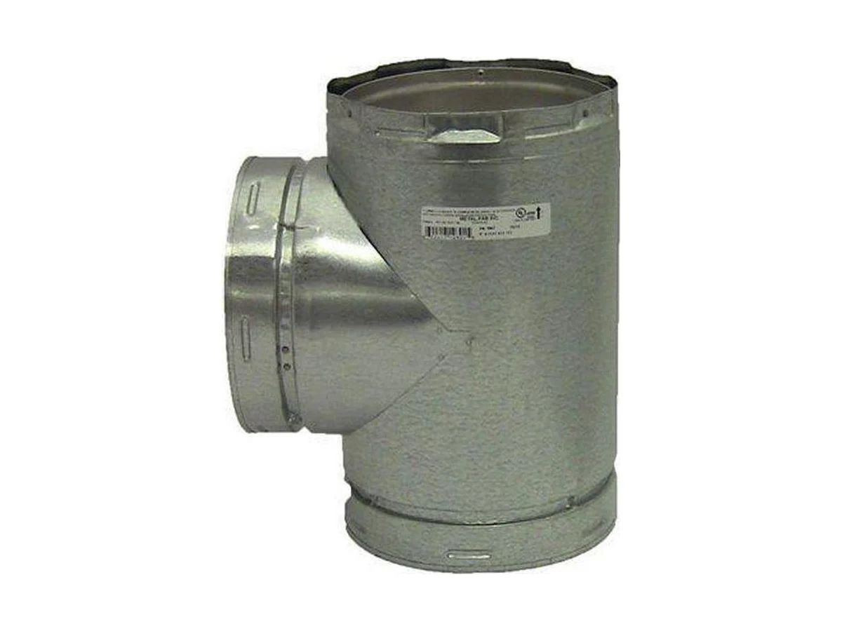 Metal Fab 10MT Double wall flue tee