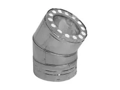 Metal Fab 6TGSA30 Degree gas vent elbow