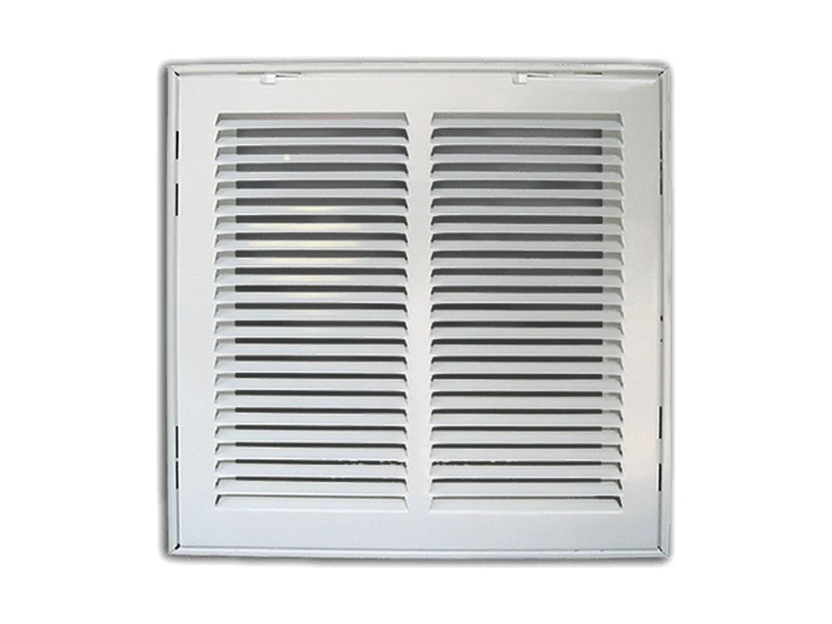 Metal Fab MFRFG2020W Filter grille white steel