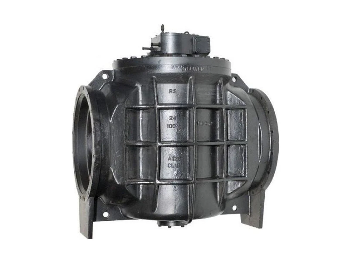 Milliken Valve 602NAG 6 Wheel handle plug valve