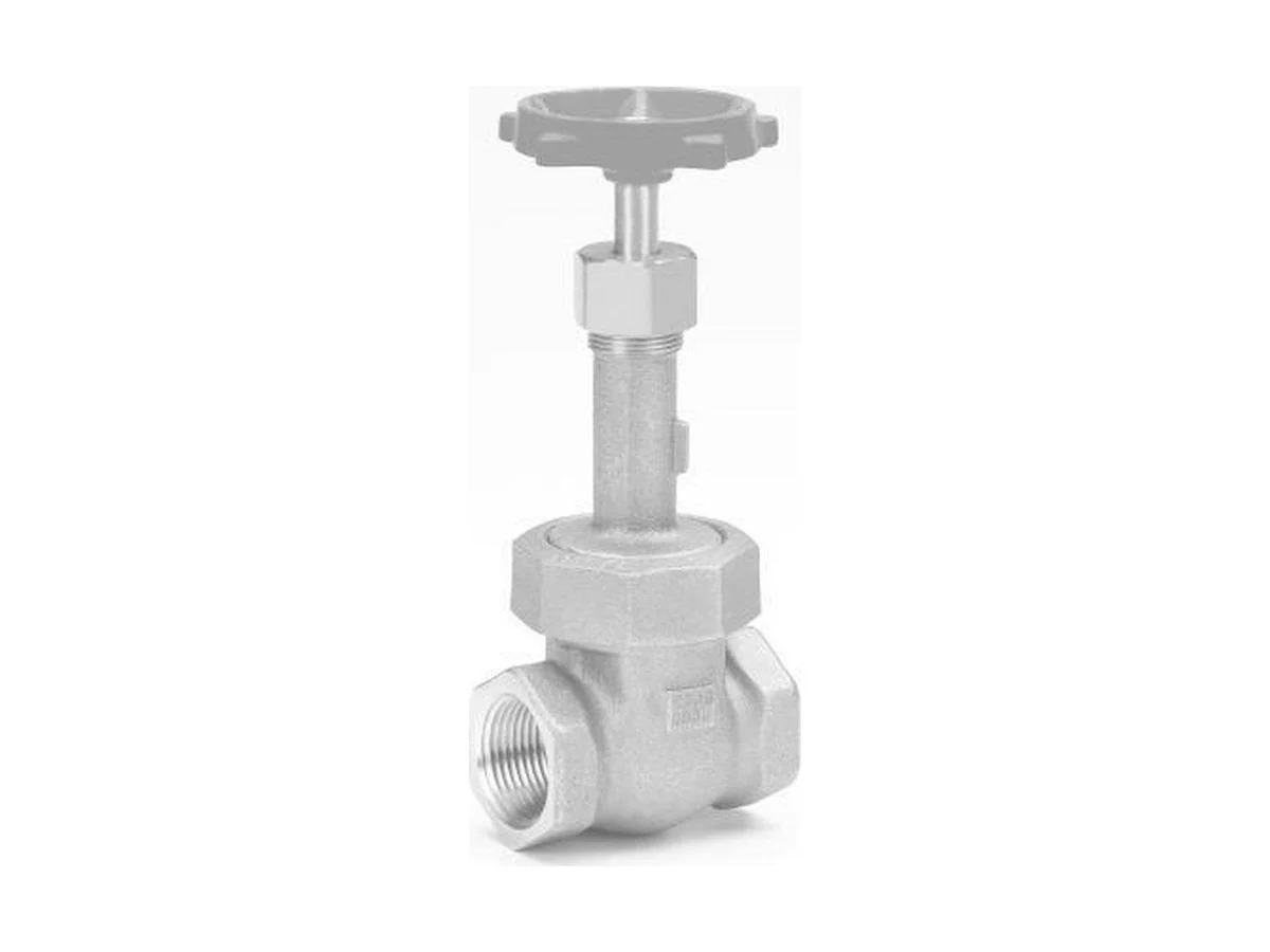 Milwaukee Valve 1153 - 100 Bronze threaded gate valve