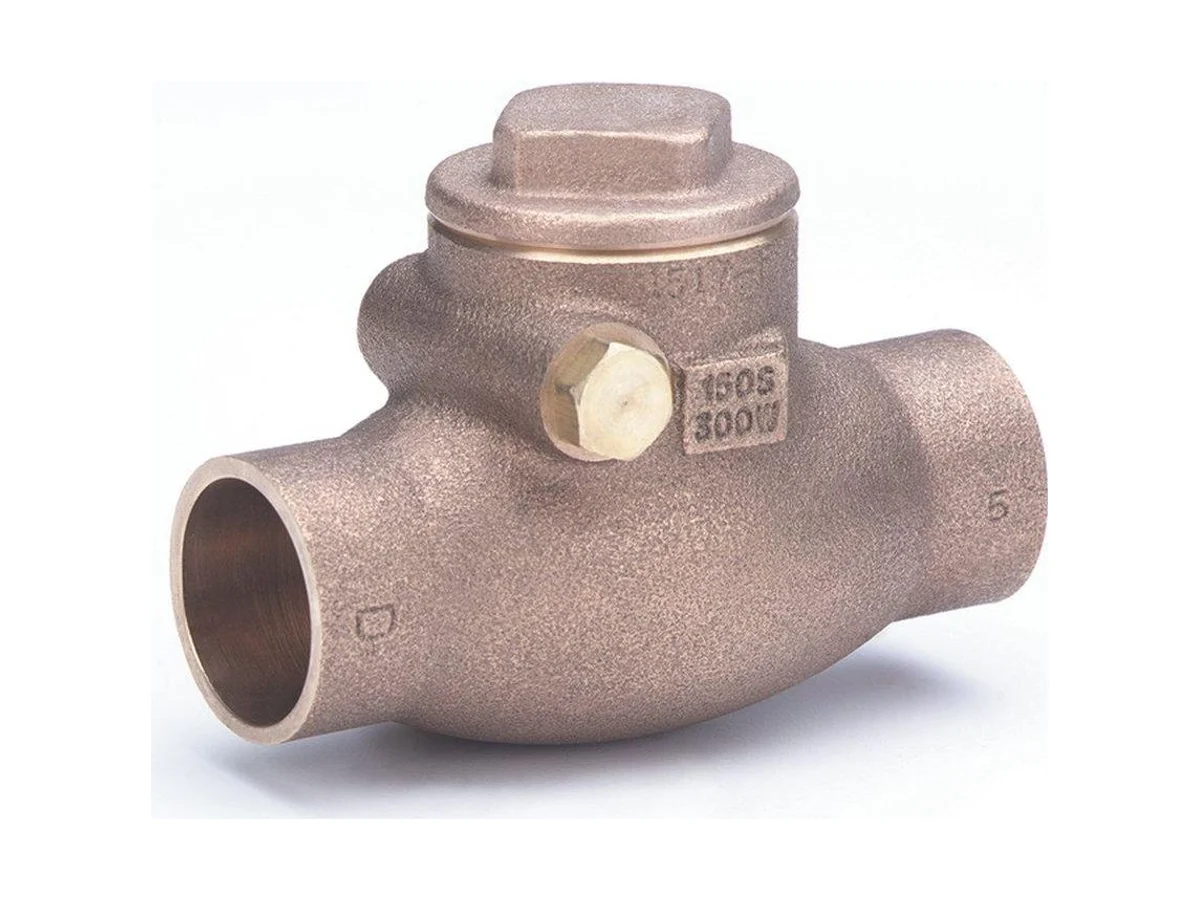 Milwaukee Valve 1509T - 114 Bronze solder check valve