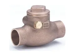 Milwaukee Valve 1509T - 114 Bronze solder check valve