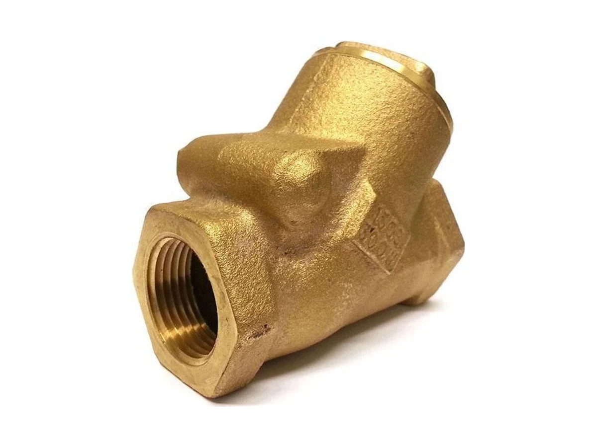 Milwaukee Valve 509Y - 100 Bronze threaded check valve