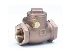 Milwaukee Valve 510T - 114 Bronze threaded check valve