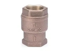 Milwaukee Valve 548T - 100 Bronze threaded check valve