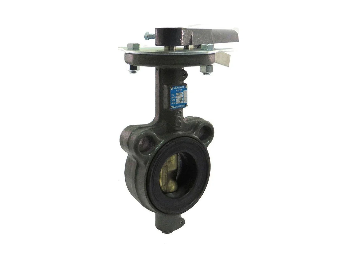 Milwaukee Valve CW223E C 6 Lever handle butterfly valve