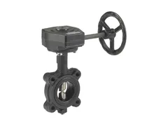 Milwaukee Valve ML333E D W Operator handle butterfly valve