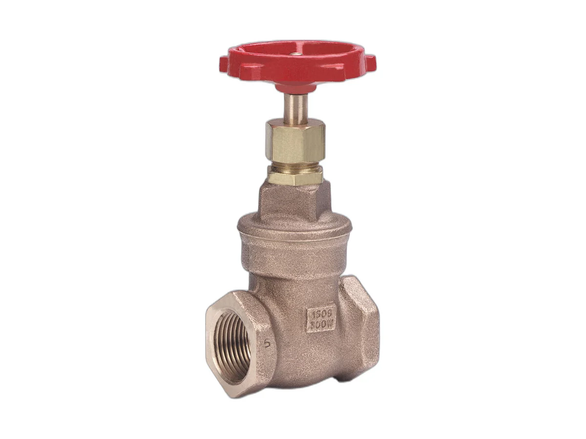 Milwaukee Valve 1140 - 12 Bronze threaded gate valve