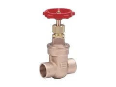 Milwaukee Valve 115 - 12 Bronze solder gate valve