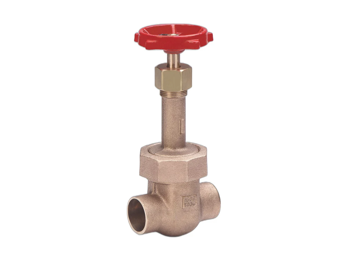Milwaukee Valve 1169 - 200 Bronze solder gate valve