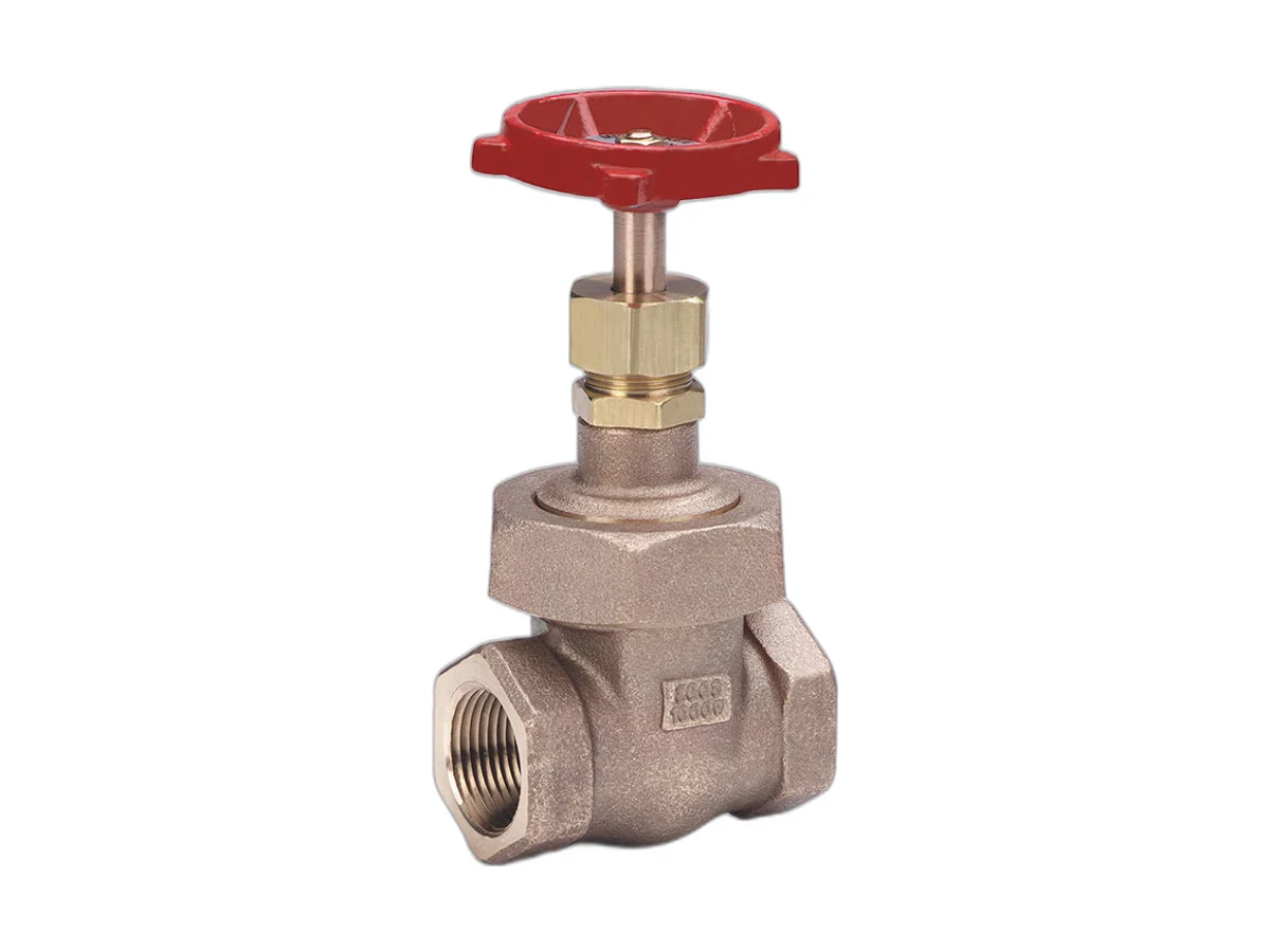 Milwaukee Valve 1186 - 100 Bronze fnpt gate valve