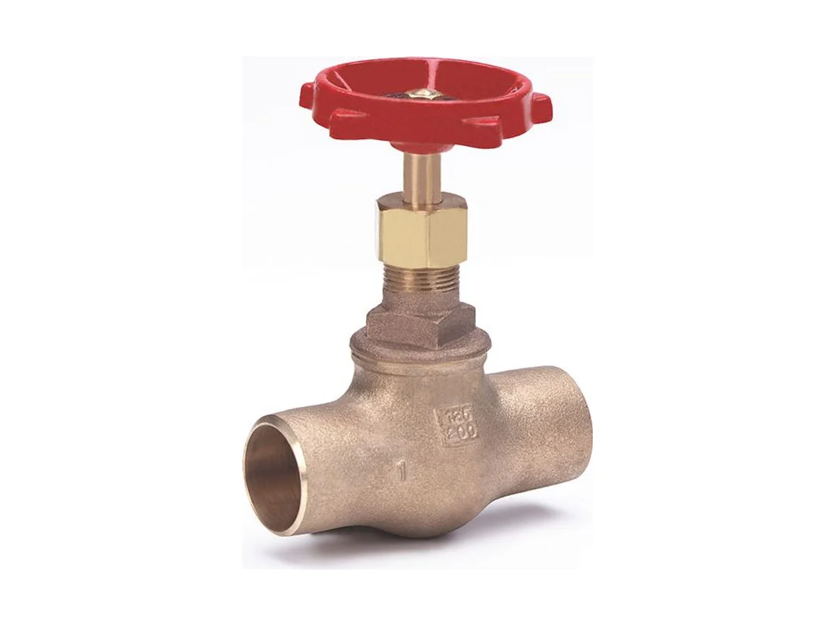 Milwaukee Valve 1502 - 34 Bronze solder globe valve