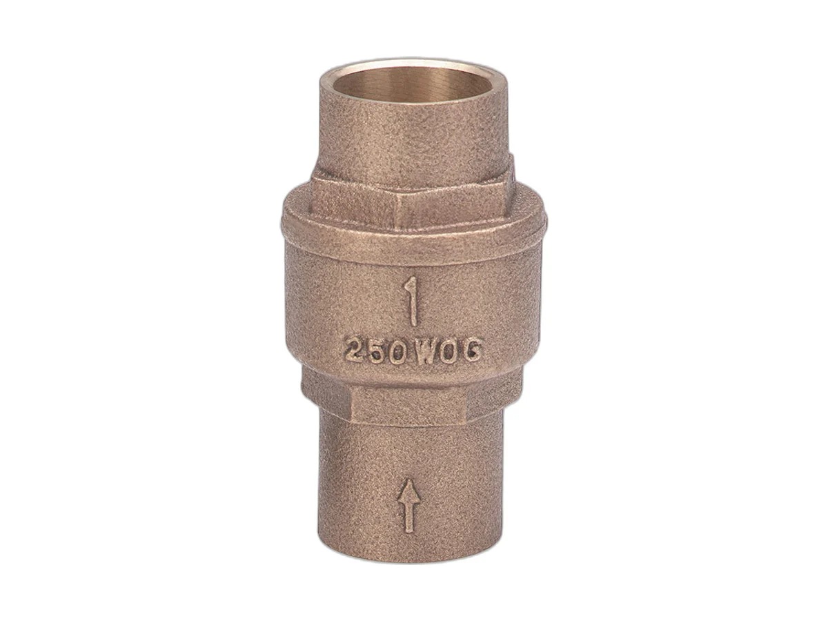 Milwaukee Valve 1548B - 34 Solder spring check valve