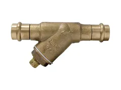 NIBCO NF2QA0D Bronze strainer with plug