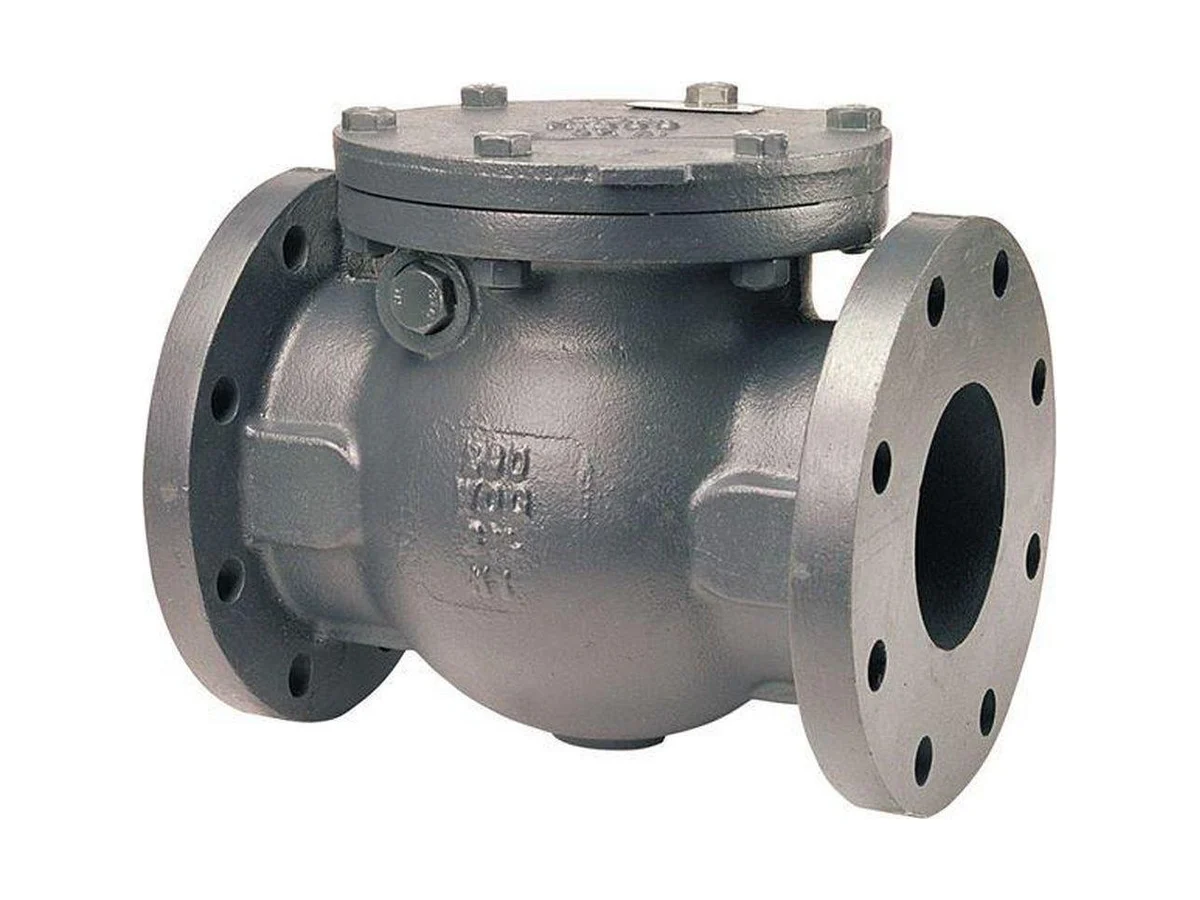NIBCO NHE840E Iron flanged check valve