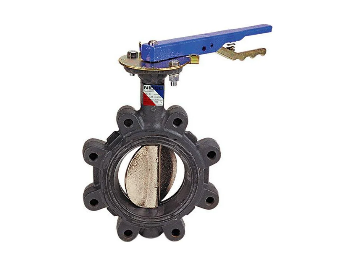 NIBCO NLG250E Lever handle butterfly valve