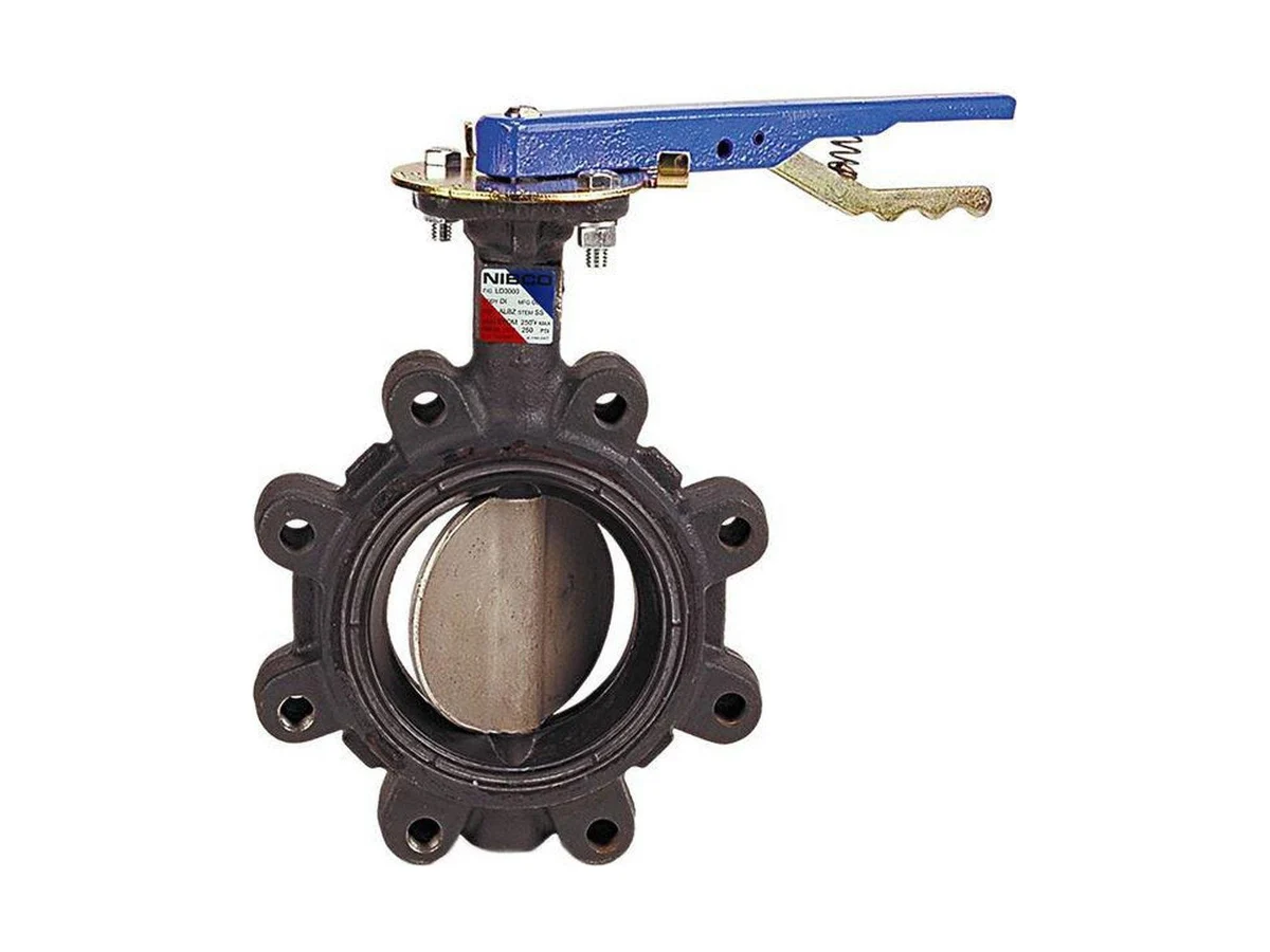 NIBCO NLG710K Lever handle butterfly valve