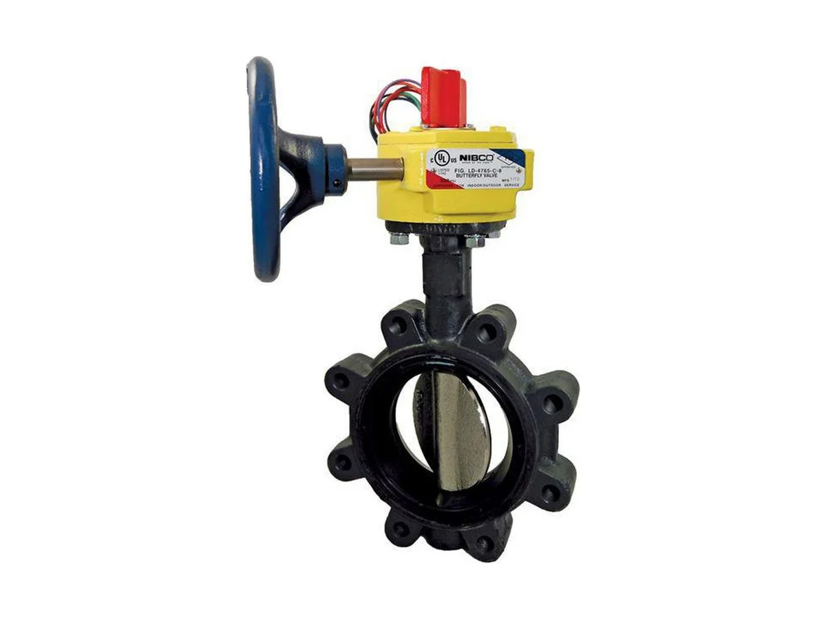 NIBCO NLG807K Handle lug butterfly valve