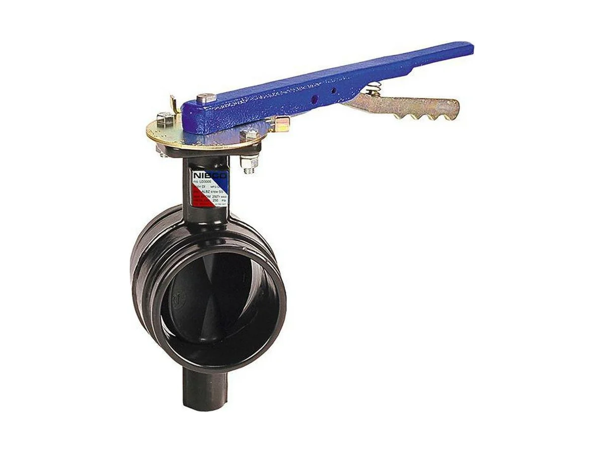 NIBCO NLK680E Lever handle butterfly valve