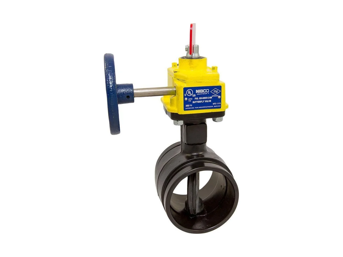 NIBCO NLK962H With switch butterfly valve