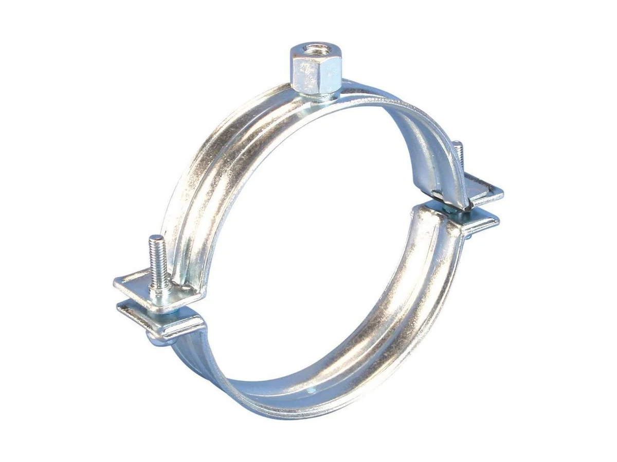 nVent CADDY 4290125EG Electrogalvanized steel pipe clamp
