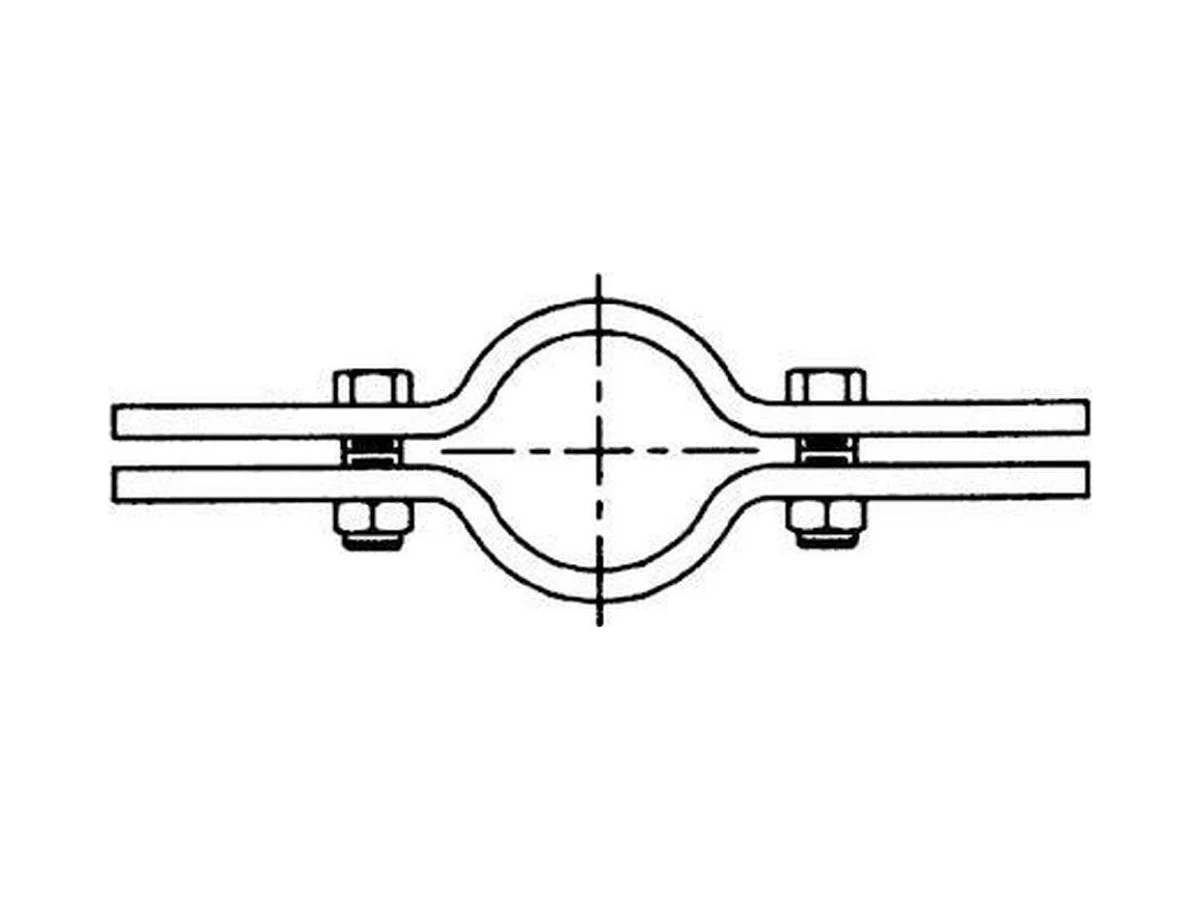 nVent CADDY 5100250EG Clamp for fire protection