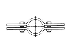nVent CADDY 5100250EG Clamp for fire protection