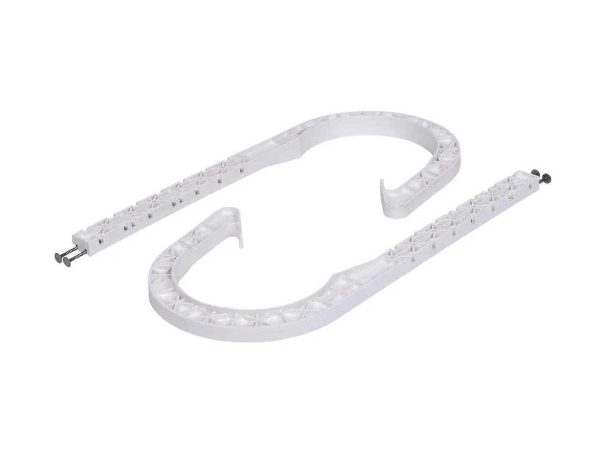 Oatey 33743 Dwv j-hook with nails