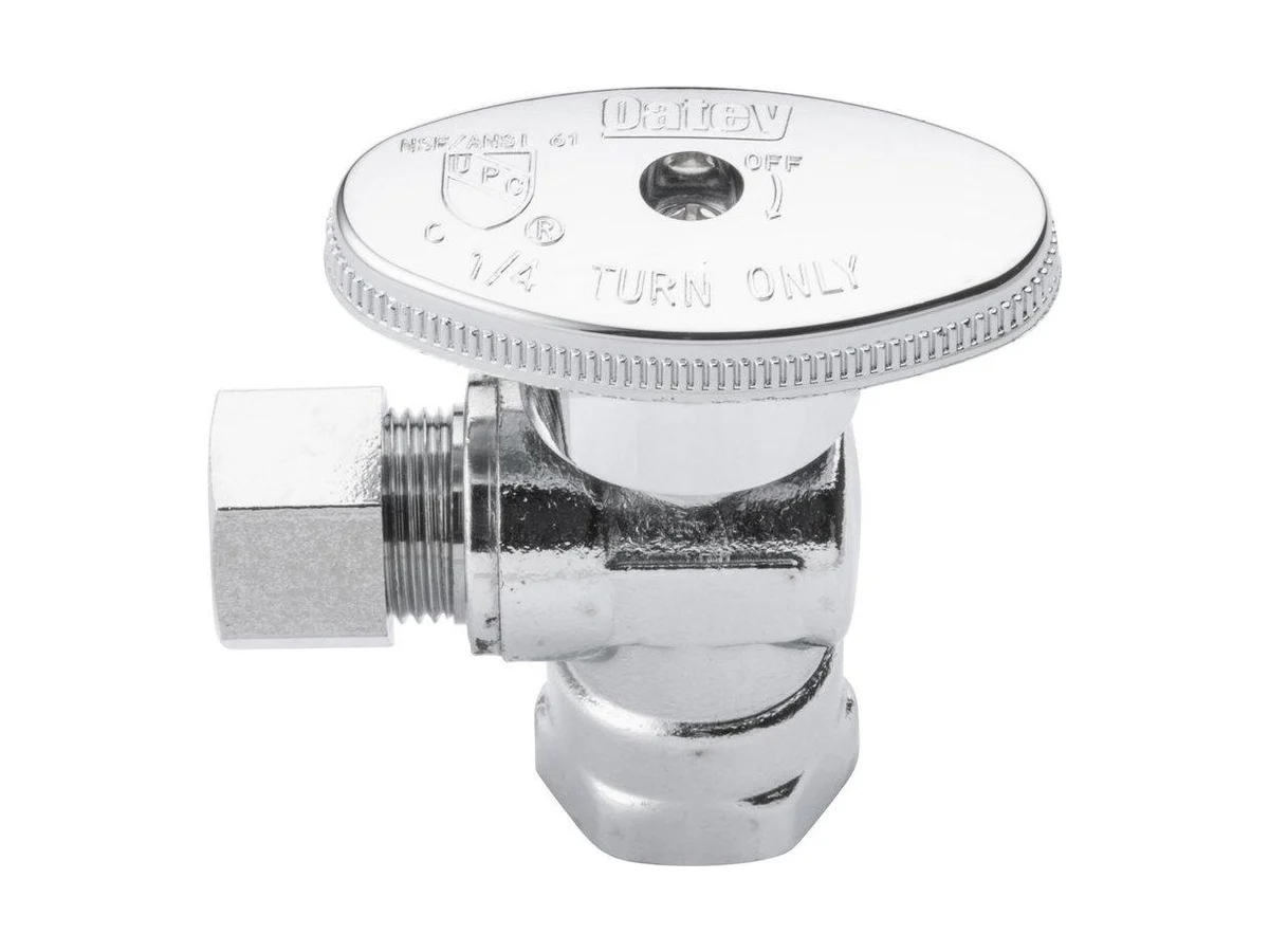 Oatey 4707PCLF Stop valve in chrome