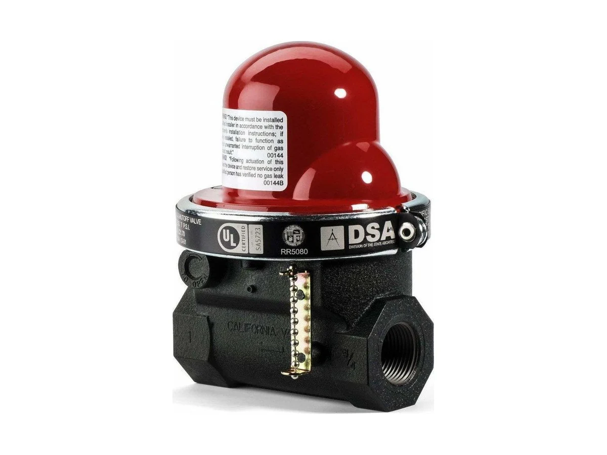 Pacific Seismic 311 Psi npt quake valve