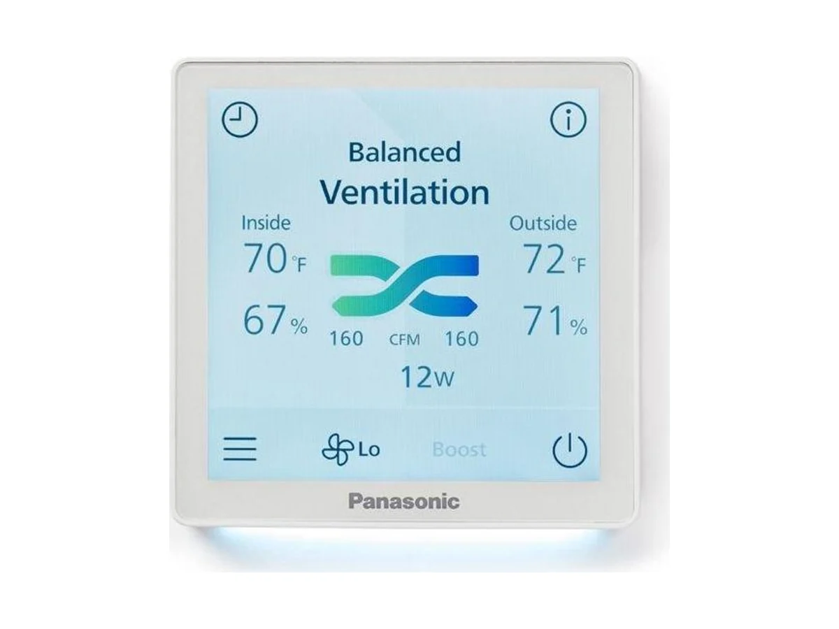 Panasonic FV-SCVE2 Balancedhome erv wall control