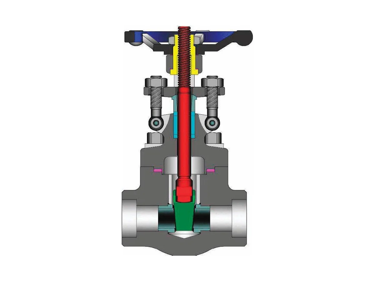 Powell Valves 2.00 GL08TA58GB Threaded rising globe valve