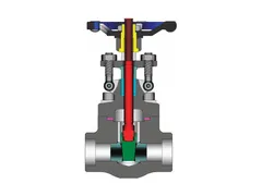 Powell Valves 2.00 GL08TA58GB Threaded rising globe valve