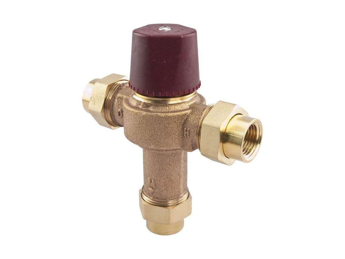 Powers HydroGuard 6550000 Brass thermostat tempering valve