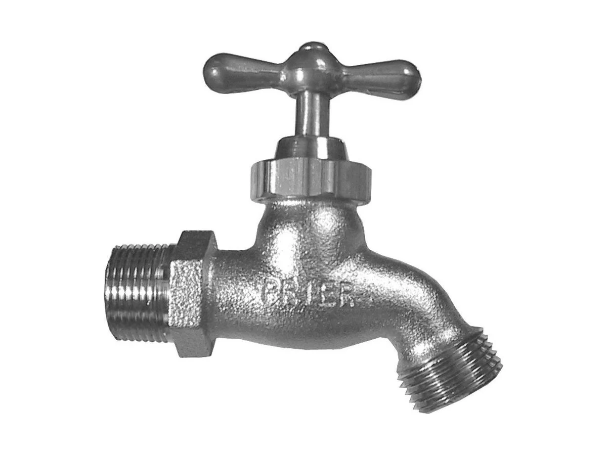 PRIER Products C-138NP.75 Brass mpt hose bibb