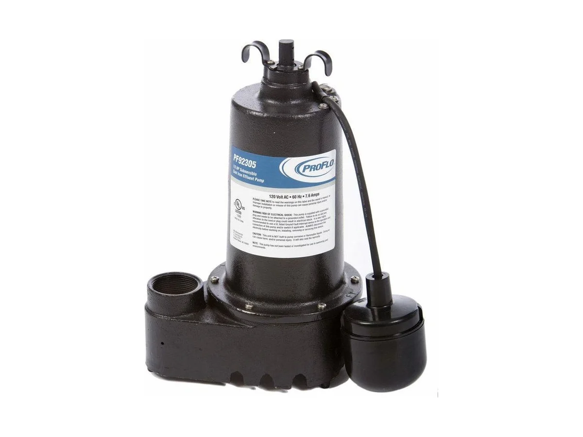PROFLO PF92305 Effluent tethered sewage pump